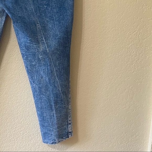 Vintage 80’s| Broadway‎ Transfer|  Acid Wash High-Rise Ankle Skinny Jeans - Picture 9 of 14